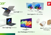 Acer Wins iF Design Award 2026 for Swift AI, Aspire S and ProDesigner Acer iF Design Award 2026 winning products including Swift 16 AI Aspire S all in one and ProDesigner monitor