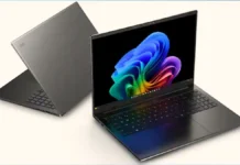 Acer Swift Go 16 Starts at $1,149 With Ryzen AI 9 465 Acer Swift Go 16 AI laptop open view showing display keyboard and slim modern design