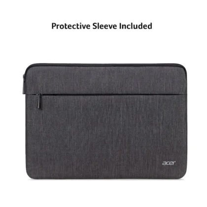Acer Swift Go 16 AI laptop sleeve accessory with fabric texture and zipper