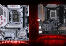 COLORFUL B860M and B760M Wi-Fi 7 motherboards Launch COLORFUL B860M and B760M motherboards side by side comparison