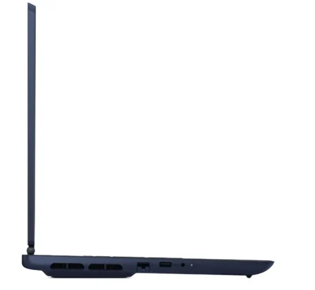 Left side profile of Dell Alienware 16X Aurora 2026 showing cooling vents and connectivity ports