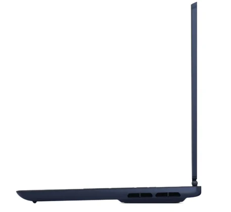 Right side profile of Dell Alienware 16X Aurora 2026 gaming laptop showing slim chassis and vents