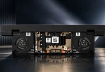 Framework RTX 5070 12GB Module at $1,199, $500 Increase Over 8GB Version Framework RTX 5070 12GB module showing dual fans cooling system and internal GPU components inside chassis