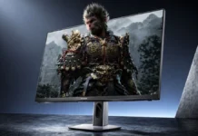 Hisense G7 Pro Monitor Packs 4K 180Hz, 360Hz Mode With 2000 Nits Hisense G7 Pro monitor showing detailed gaming scene on large display with slim bezels and modern stand