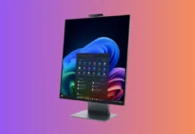 Lenovo Launches ThinkCentre X AIO Aura, $5,000 AI PC Lenovo ThinkCentre X AIO Aura all-in-one PC with slim display and webcam