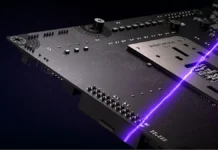 MSI PinSafe Motherboards Launch With Flat PCB Design to Prevent Finger Cuts MSI PinSafe motherboard showing protected surface layout with solder points and structural design details