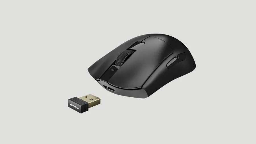 Sharkoon FIREGLIDER One gaming mouse with USB wireless dongle