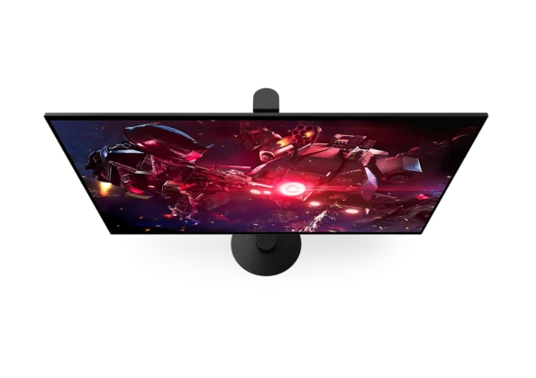 Top angle view of Sony INZONE M10S II showing ultra-thin display panel and sleek construction