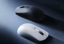 Xiaomi Gaming Mouse 2 Confirmed with New PixArt Sensor Xiaomi Gaming Mouse 2 in black and white color options showing minimal design