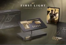 NVIDIA’s 007 First Light Giveaway Now Features Custom RTX 5080 FE Graphics Cards 007 First Light Legacy Edition box with collectible items game case and themed accessories