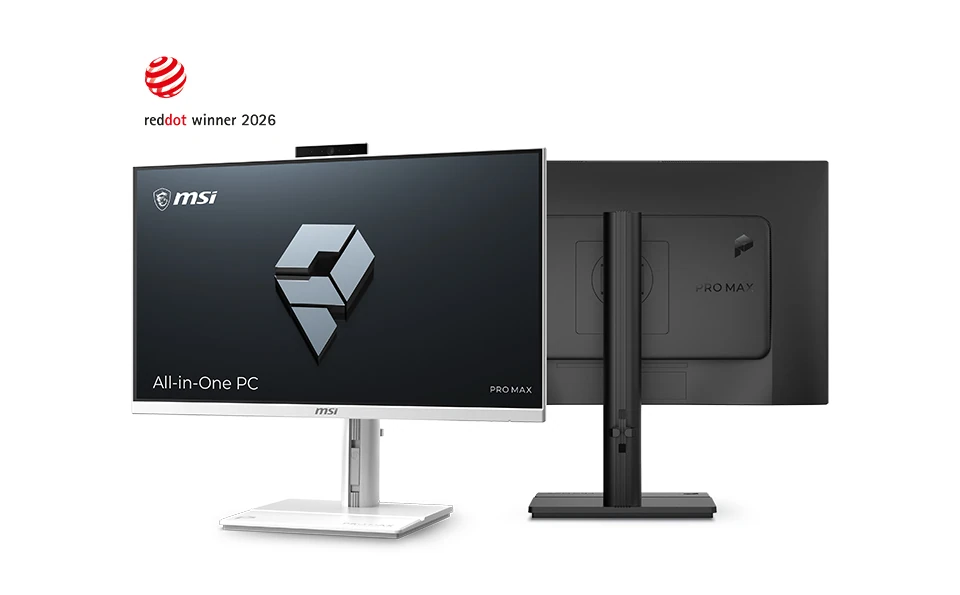 MSI Launches PRO MAX Series With QD-OLED Monitors, Ryzen AIO PCs, and Workstation Desktops 1 MSI PRO MAX 24 and 27 series all-in-one PCs with minimalist design