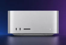 Apple Warns Mac Studio, Mac Mini Shortages as AI Demand Surges Apple Mac mini front view showing USB-C ports, headphone jack, and compact aluminum design