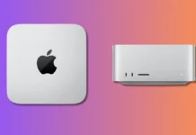 Apple Removes Final Mac Studio M3 Ultra RAM Upgrade Option Apple Mac Studio and Mac mini desktop computers side by side
