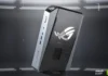 ASUS ROG NUC Mini PC Teased With RTX 5080, Arrow Lake Refresh Expected ASUS ROG NUC Mini PC shown in angled view with illuminated ROG logo and compact gaming chassis