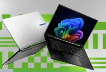 Gigabyte Releases AERO X16 With RTX 5070 and Ryzen AI 9 Gigabyte AERO X16 slim gaming laptop shown in open and closed positions