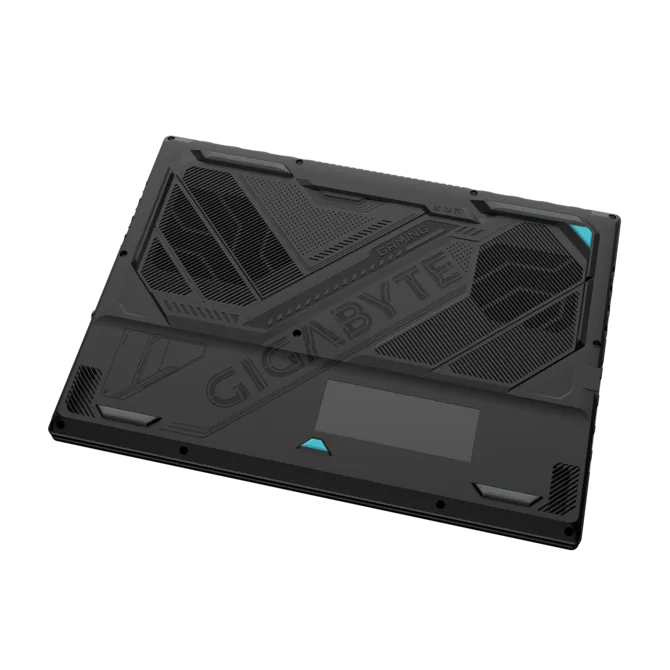 Gigabyte Adds New 16-Inch Gaming Laptops With RTX 5070 and 165Hz Displays 3 GIGABYTE GAMING A16 GA6EH bottom cooling design with large ventilation layout