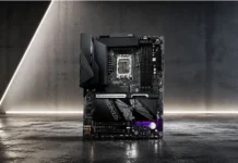 Gigabyte Z890 PLUS Boards Get Ultra Turbo Mode, Up to 40% Boost Gigabyte Z890 AORUS Elite WiFi7 Plus motherboard front view showing CPU socket, RAM slots, and heatsinks