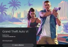 Rockstar Games Set to Use Staggered Midnight Release for GTA 6 Storefront screenshot showing Grand Theft Auto VI release timing and regional launch information
