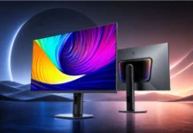 HKC 27Q500B Monitor Launches With 500Hz QD-OLED Display HKC 27Q500B 27 inch QD OLED monitor showing slim bezels colorful display and rear RGB lighting design
