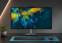HP Releases Omni Studio X 27 (2026) With Panther Lake, RTX 5050 and Neo:LED Display HP OmniStudio X 27 all-in-one desktop with slim display, wireless keyboard, and mouse setup