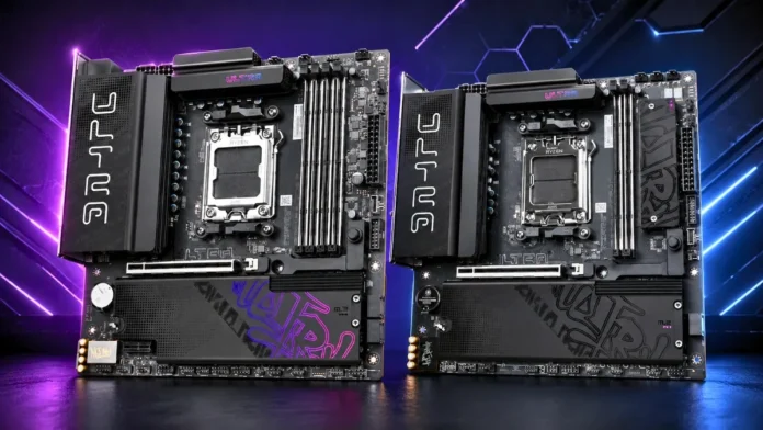 Colorful iGame B850M ULTRA-OC V14 motherboard layout and rear I O with PCIe 5.0 and WiFi 7 support