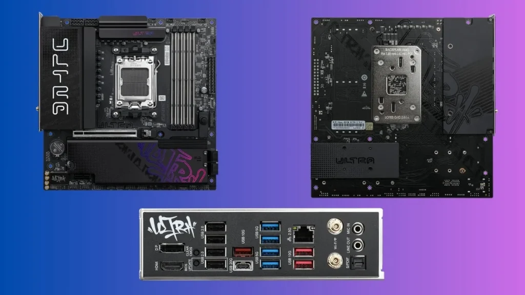 Colorful iGame B850M ULTRA-S V14 micro ATX motherboard with PCIe 5.0 support and WiFi 7 connectivity