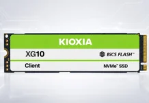 Kioxia XG10 PCIe 5.0 SSD Reaches 14 GB/s Speeds With DRAM and New BiCS8 NAND KIOXIA XG10 PCIe Gen 5 NVMe SSD with BiCS FLASH branding