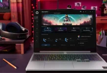 Lenovo LOQ 15 Gen 11 Packs With 115W RTX 5060 and Ryzen 7 250 Lenovo LOQ 15 gaming laptop with RGB keyboard on a gaming desk setup