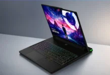 Lenovo YOGA 360 16 N1X Certified With 140W Adapter as Legion N1X Leak Grows Lenovo YOGA 360 16 N1X gaming laptop with RGB keyboard and Lenovo Legion wallpaper