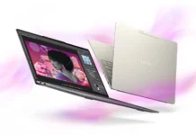 Lenovo Yoga Slim 7i Gen 11 Aura Edition Releases With Lunar Lake, OLED Display Lenovo Yoga Slim 7i lightweight laptop in floating design render