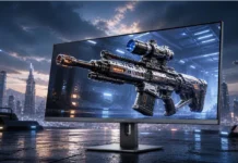 Mechrevo Releases MZF25F400 Monitor With 420Hz, 24.5-Inch Fast IPS Panel Mechrevo MZF25F400 monitor showing fast IPS panel with gaming scene on screen and slim stand design