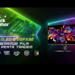 MSI MAG OLED 271QPX32 27 inch QD-OLED gaming monitor with 320Hz refresh rate and DarkArmor film