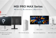 MSI Launches PRO MAX Series With QD-OLED Monitors, Ryzen AIO PCs, and Workstation Desktops MSI PRO MAX Series featuring all-in-one PCs, workstation desktops, and creator monitors