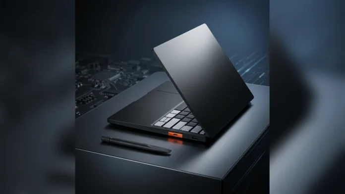 Framework Laptop 13 Pro Framework Laptop 13 Pro displayed on a desk highlighting its modular design and premium aluminum chassis