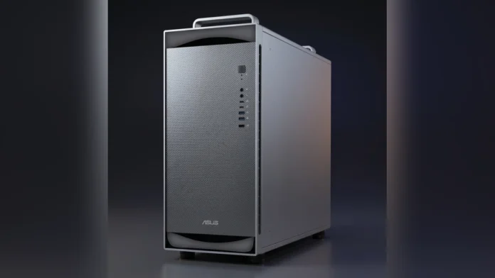 The ASUS ExpertCenter Pro ET900N G3 deskside AI supercomputer uses the NVIDIA GB300 Grace Blackwell Ultra chip and 748GB coherent memory.