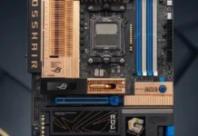 ASUS Releases ROG Crosshair 2006 Anniversary Motherboard in Europe ASUS ROG Crosshair 2006 Anniversary X870E motherboard with retro copper-themed heatsinks and AM5 socket