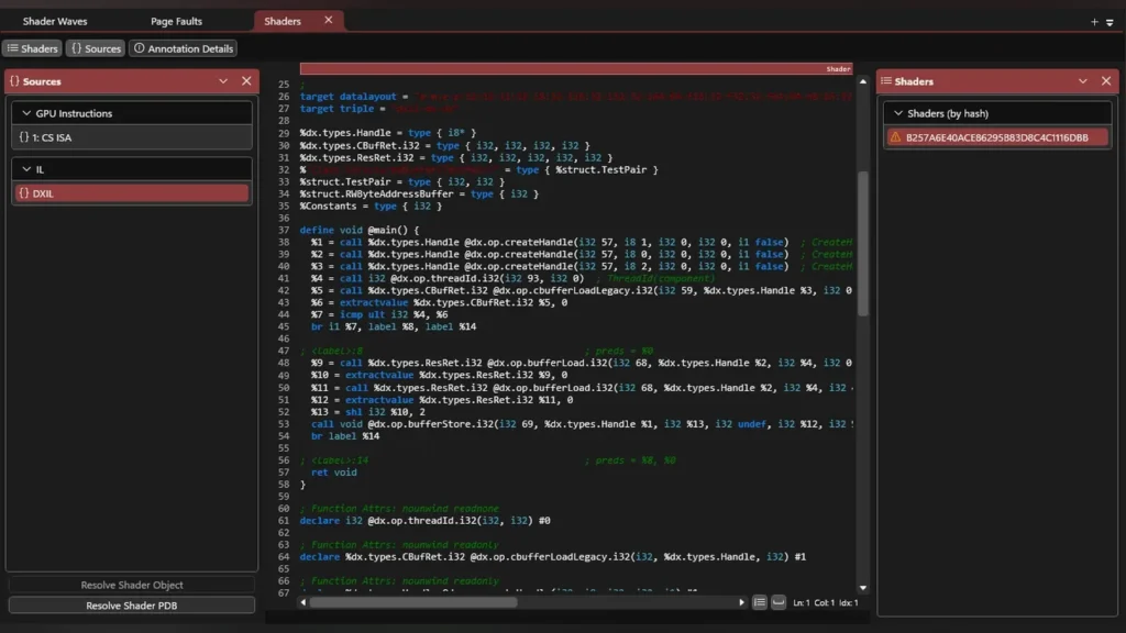 Direct3D 12 Agility SDK version configuration in Visual Studio.
