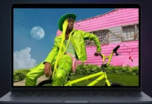 2026 MacBook Air M5 Deal Drops 15.3-Inch Model to Lowest Price Apple MacBook Air M5 laptop displaying vibrant multimedia content on its 15.3-inch Liquid Retina display