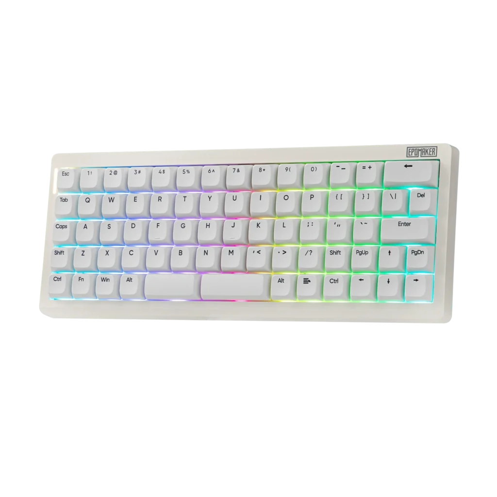 EPOMAKER Hack70 Keyboard Pairs Ortholinear Layout With Tri-Mode Wireless 1 EPOMAKER Hack70 mechanical keyboard with ortholinear layout and RGB backlighting