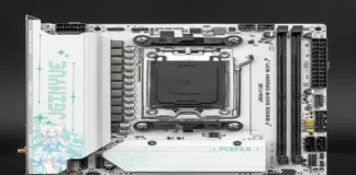 Jingyue B850I SNOW DREAM WIFI Motherboard Features Built-in OCuLink JGINYUE B850I SNOW DREAM WIFI Mini-ITX AM5 motherboard with PCIe 5.0 slot and DDR5 memory support