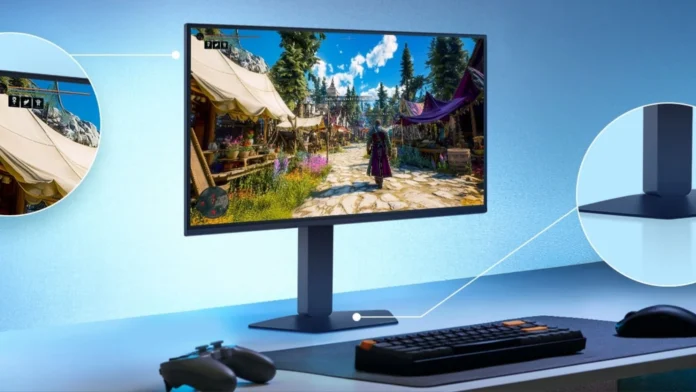 LG UltraGear 27G550B 27-inch gaming monitor with Full HD IPS panel, 300Hz refresh rate, and 1ms response time