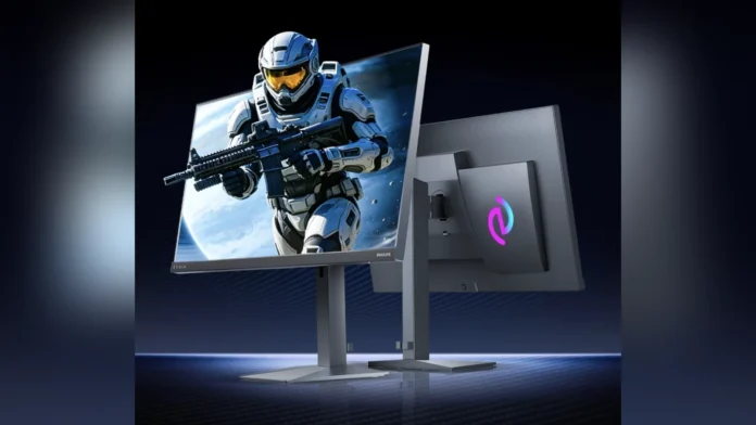 Front and rear perspective views of the Philips Evnia 27M4N5500PT 27-inch gaming monitor.