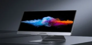 UGREEN Releases AP16 165Hz Portable Monitor in the US UGREEN AP16 portable monitor with a 16-inch 2.5K IPS display, aluminum body, and adjustable magnetic stand.
