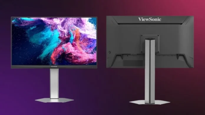 ViewSonic VX24G26J-4K 23.8-inch 4K gaming monitor front view.