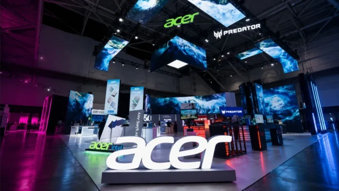 Acer Predator gaming products showcased at Computex 2026 exhibition