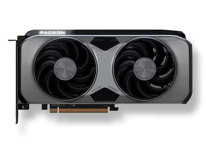 AMD Radeon RX 9070 GRE Goes Global for $549 on June 2 1 AMD Radeon RX 9070 GRE dual-fan RDNA 4 graphics card front view