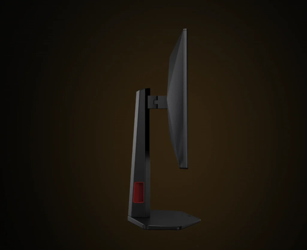 Side profile of the AOC 25G4ZR gaming monitor.