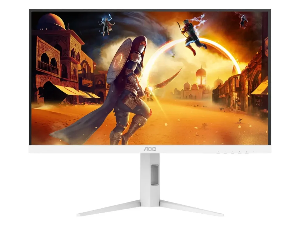 AOC Q27G4SL6/WS Gaming Monitor Combines 360Hz Speed and Eye Care 1 AOC Q27G4SL6 WS 27-inch QHD gaming monitor with IPS panel and white stand
