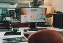 ASUS ExpertCenter P200 AiO Debuts With Ryzen 5 40 and Wi-Fi 6E ASUS ExpertCenter P200 AiO business desktop setup in a modern office workspace