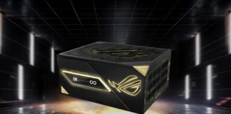 ASUS Launches 3000W ROG Thor PSU With Support for Four RTX 5090 GPUs ASUS ROG Thor 3000W Titanium III Edition power supply showcased with illuminated OLED display.